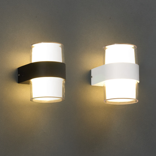 LED 코르텟A 2등 벽등 9w (방수등)