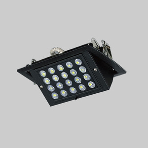 LED 핀 투광기 25W(흑색)