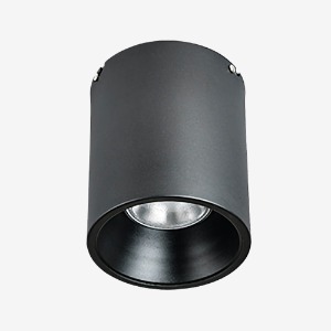 LED PAR30 원형 직부   (Ø110Ø165)-블랙