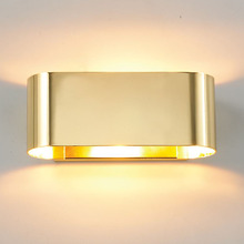 LED 버즌 1등 벽등 (골드)