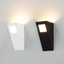 LED 프로사 1등 벽등-블랙,화이트