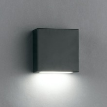 LED 외부 정사각 벽등(2type)/블랙