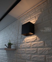 LED 모먼트 인테리어 벽등(블랙)