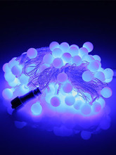 LED 체리 100등 (투명 전기선) - 청색불