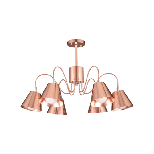 LED 로라 (C타입 6등-핑크골드)