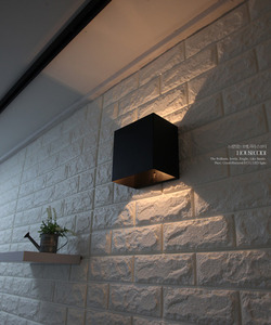 LED 모먼트 인테리어 벽등(블랙)