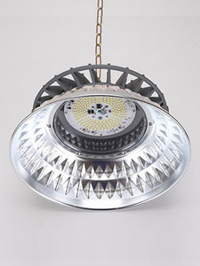 SK  LED 공장등 AC직결형(100W / 120W / 150W) - 알루미늄색 갓,  체인 연결형