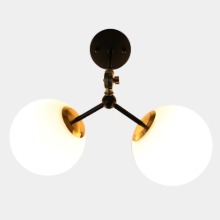 LED 브론즈 볼 관절 2등 벽등(각도조절가능)(Ø150,Ø200)
