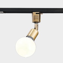LED 심플 자유봉 스포트 레일/직부(파이프길이 조절가능)-신주브론즈